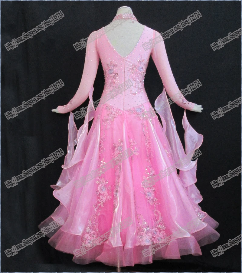 Новинка 100% года вечернее платье из органзы для бальных танцев одежда подростков