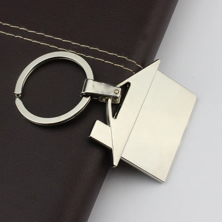 Прекрасный брелок домик Мода Брелоки для ключей теплый дом металлические