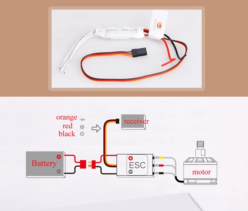 1 шт. 15а микро Дрон ESC с 5V 1A BEC 9g 2 3S Lipo контроллер скорости полета DIY запасные части