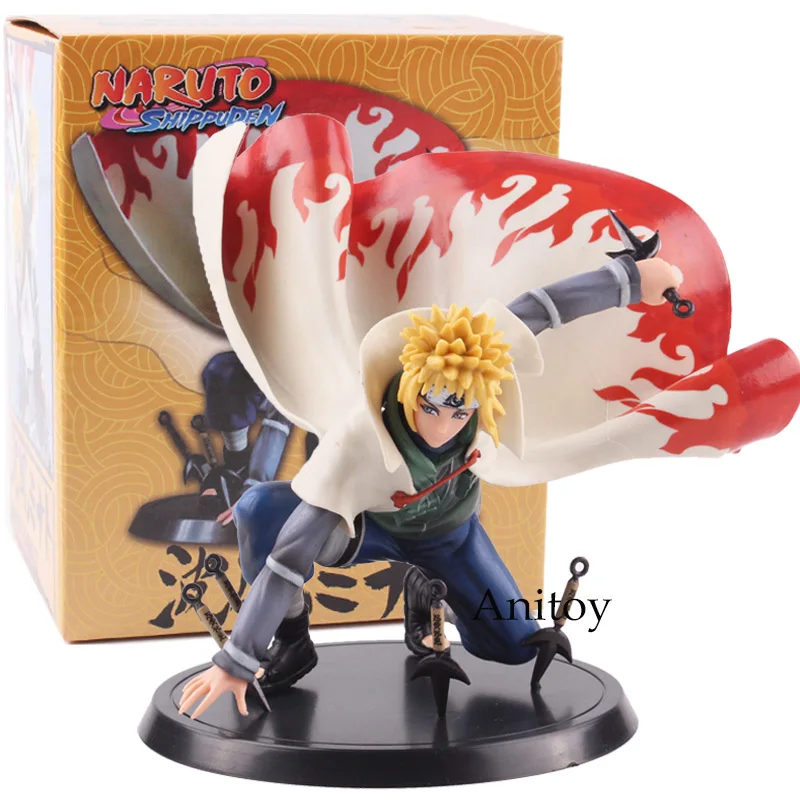 Наруто фигурка Shippuden Namikaze Минато ПВХ фигурка Коллекционная модель игрушки 15 см KT4804