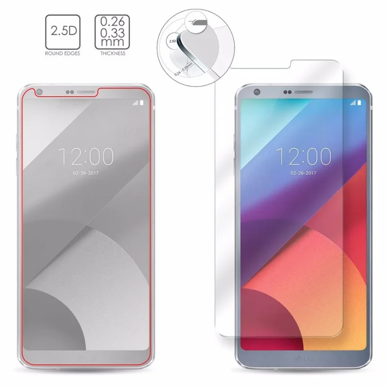 Закаленное стекло для LG G6, Защитное стекло для Lg G6 G5 K10 K8 K7 K4 Q6 V20 K20 Plus X power 2 Cam, защита экрана