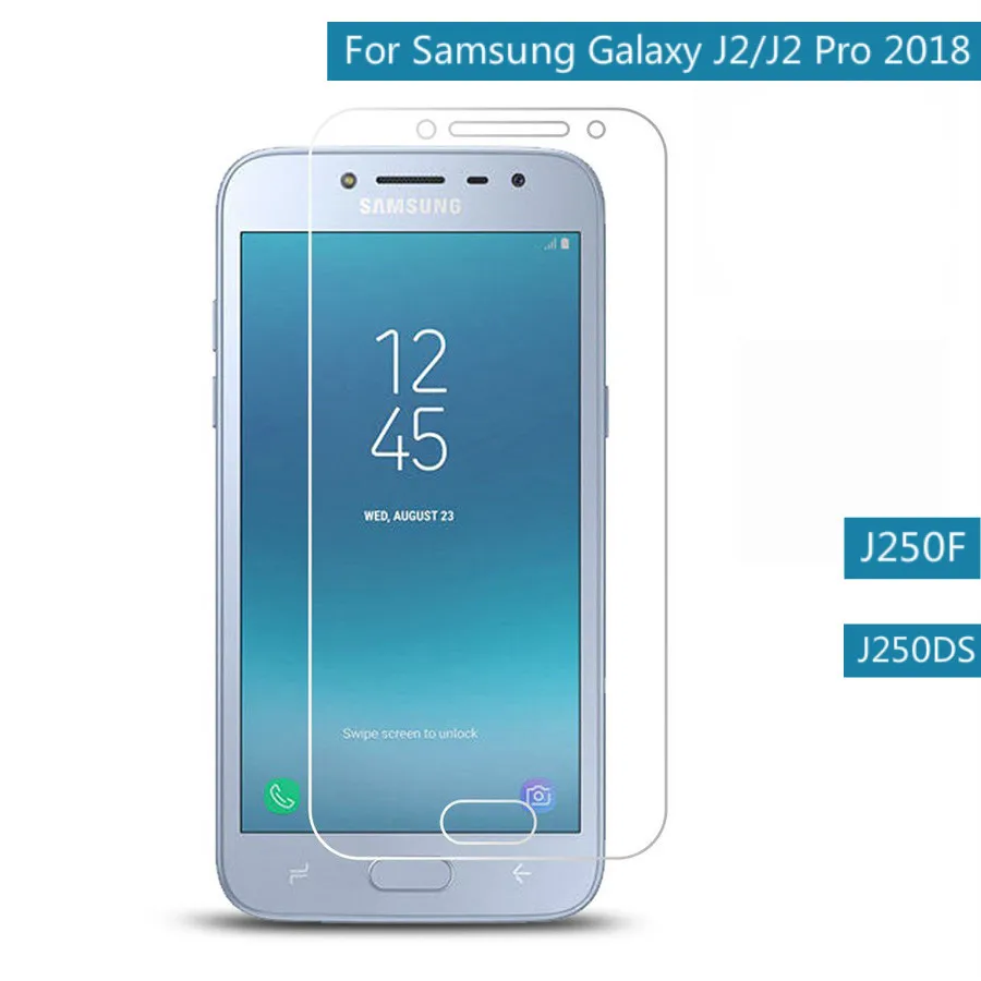 Защитное стекло 2.5D для Samsung Galaxy J2 2018 J250F закаленное 9H Защита экрана Pro J250DS 0 26 мм |