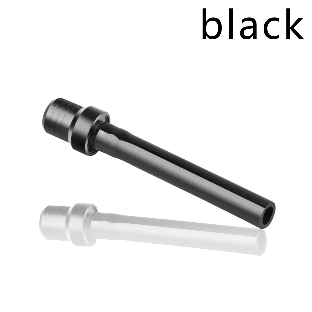 black Мотоциклетная газовая топливная крышка клапана из алюминиевого сплава вентиляционная труба шланг Труба Atv Pit давление снижение вентиляция аксессуары для велосипедов - Цвет: black