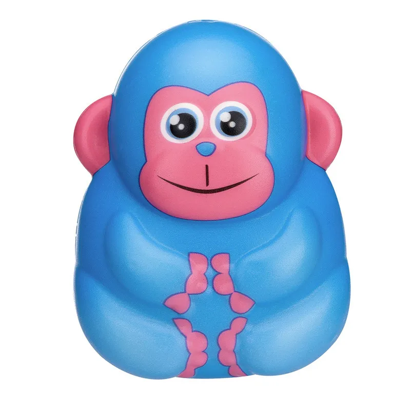 Сжимаемые игрушки Kawaii очаровательная игрушка обезьянка медленно поднимающийся