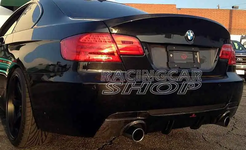 Неокрашенный CSL Стиль задний багажник для BMW 3 Series E92 Coupe 320 328 335 M3 2 двери 2007 2013