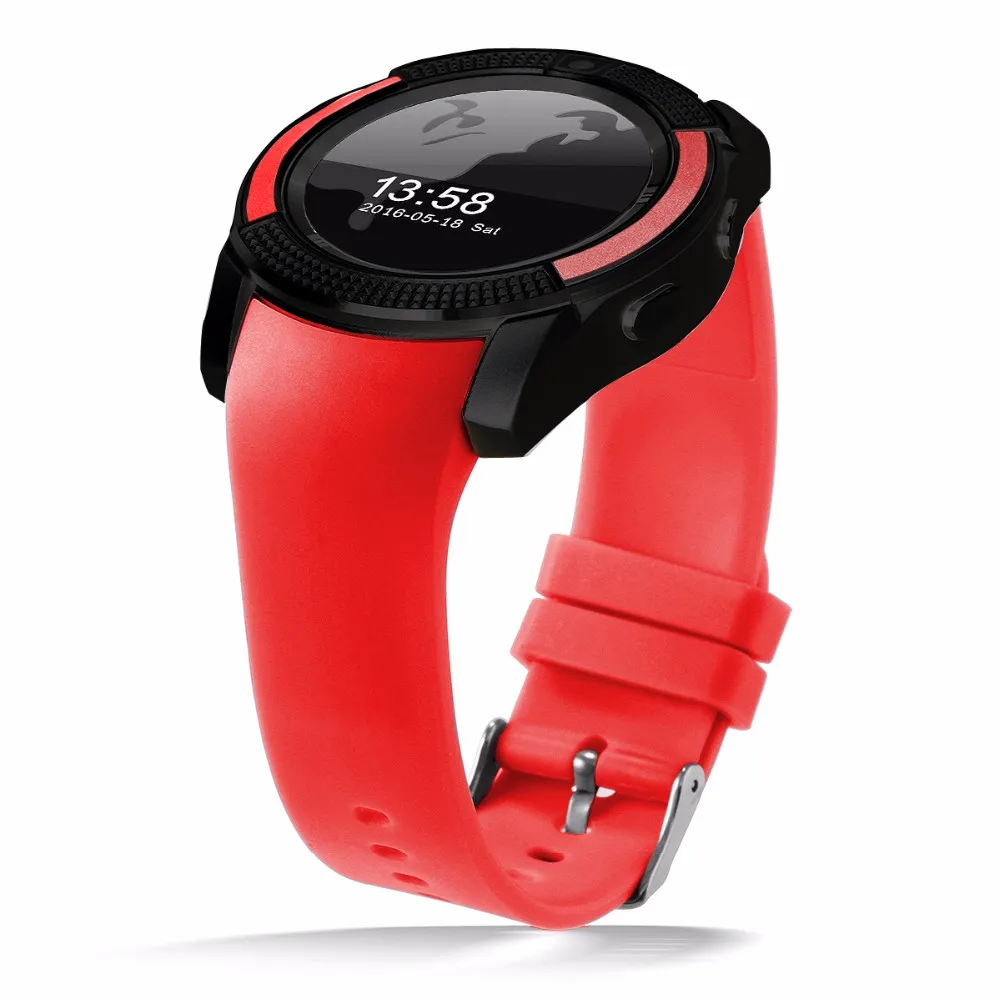 Yunsong v8 носимых устройств bluetooth smart watch для android телефон наручные часы умный
