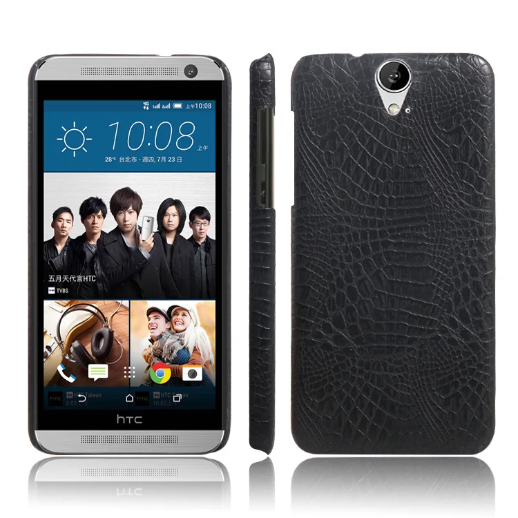 Роскошный чехол-накладка из крокодиловой кожи для HTC One E9 Plus + 5 дюймов защитный