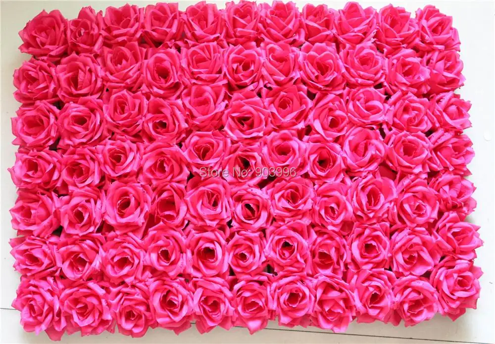 SPR EMS Free 60*40cm rose flower Artificial silk wall wedding background lawn/pillar home market decoration | Дом и сад