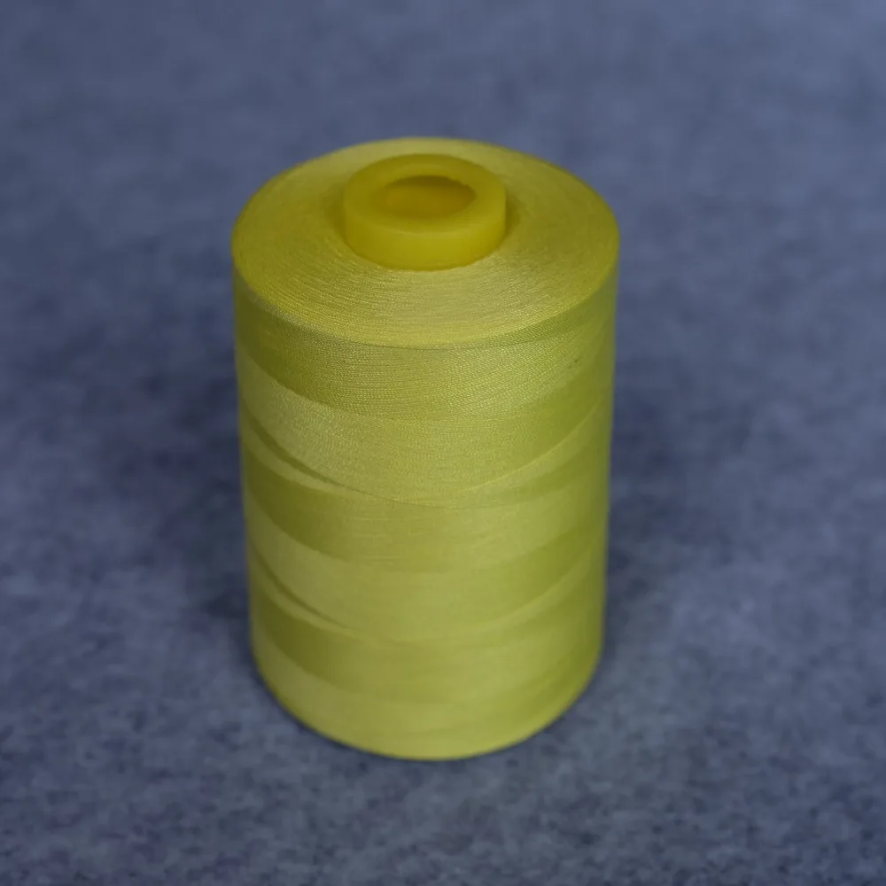Tex 40 хлопок поли Corespun швейная нить 6000Yds для денимов и джинсов похожие пальто