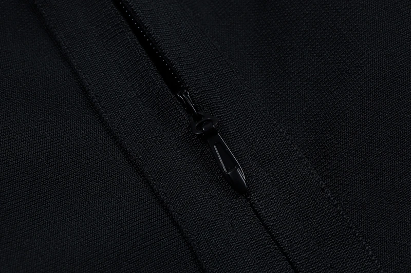 INDRESSME, новинка, женское сексуальное черное Бандажное платье, облегающее короткое платье с оборками и рукавом-бабочкой, облегающее платье с квадратным воротником, модное женское платье