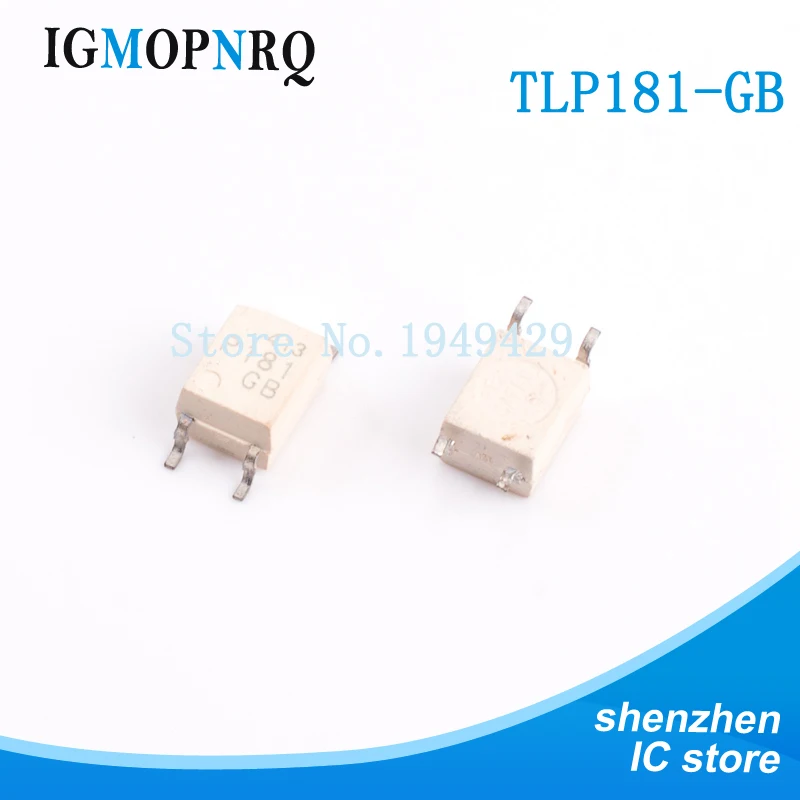 10 шт. TLP181GB SOP4 TLP181GR TLP181 P181 80V Photocoupler 3750 Vrms 100 до 600 Новый