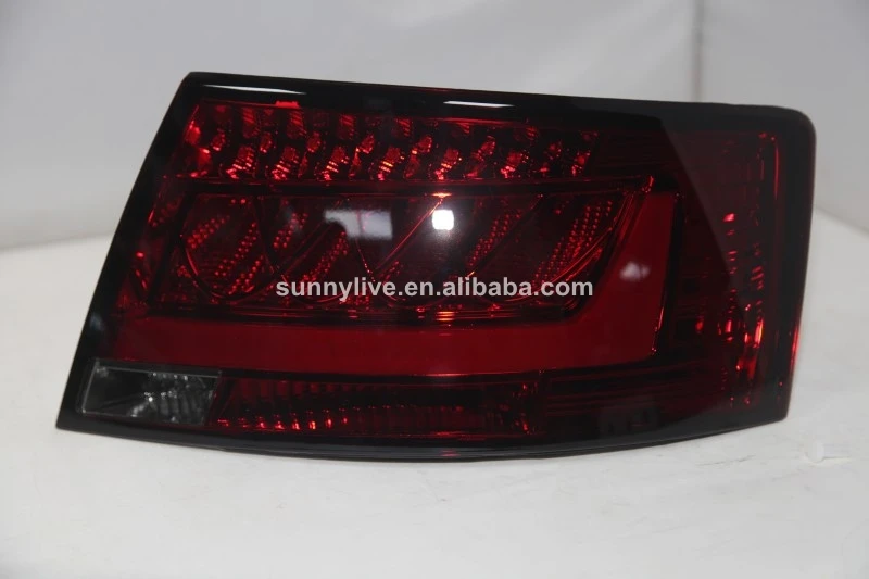 Светодиодный задний фонарь для AUDI A6L с 2005 по 2008 год темно-красный JY | Автомобили и