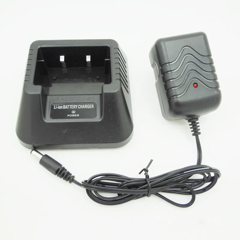 Настольное зарядное устройство Baofeng UV 5R с USB, для настольного ПК, аксессуары для настольной литий-ионной зарядки, любительского радио, рация ...