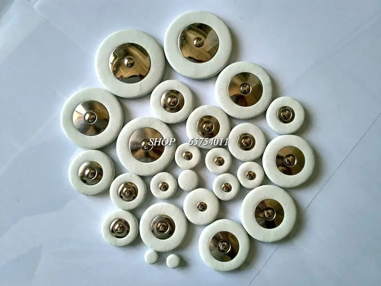 Tenor Saxophone Woodwind 25pcs White Leather Pads | Спорт и развлечения