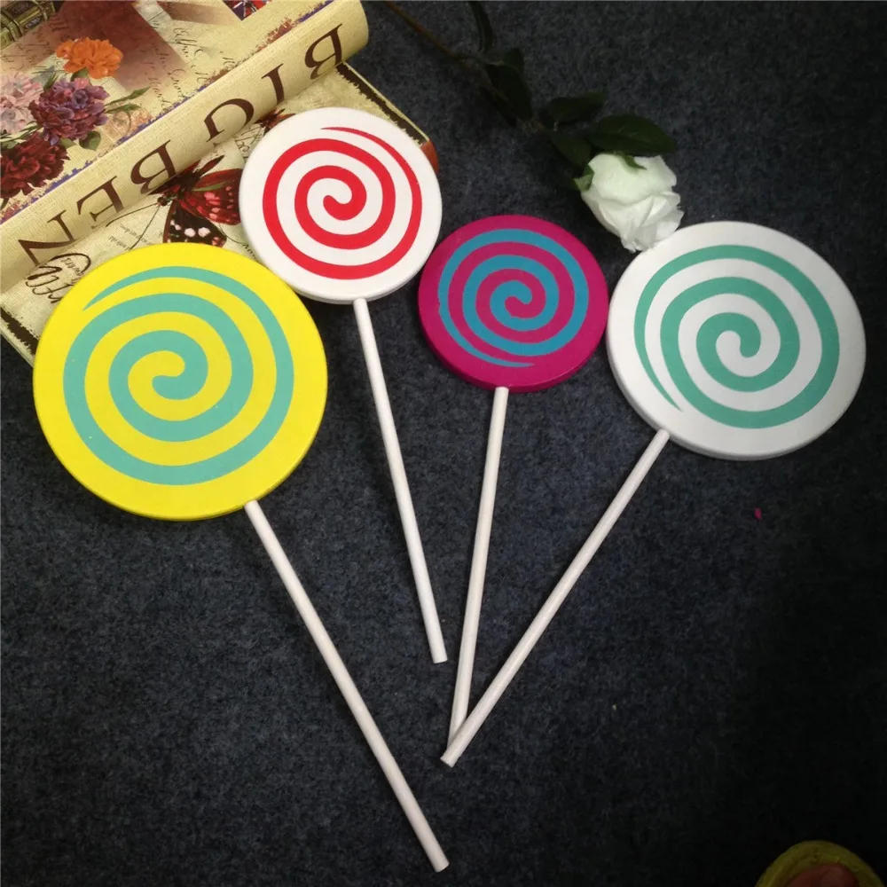 Красочные моделирования леденец большой Размеры 16 см детей фотостудия реквизит