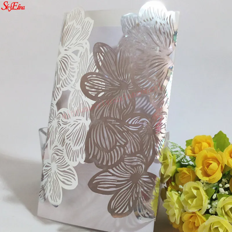 1/10/30 шт. лазерная вырезка карточка с именем место свадебное украшение сувенир