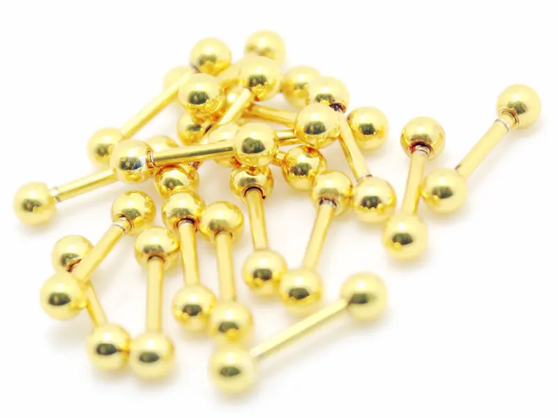 10 шт. серьги гвоздики из нержавеющей стали 3 мм|3mm balls|stud piercingpiercing jewelry |