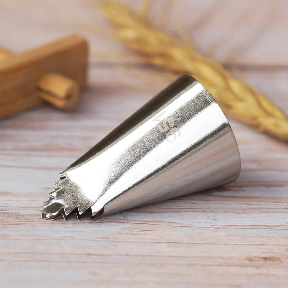 Насадки большого размера #951 в форме листьев инструменты для украшения торта