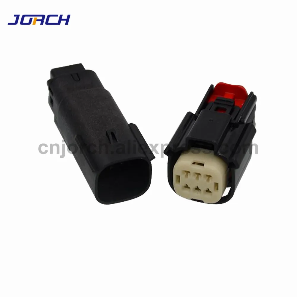 2 комплекта 6pin Molex автомобильные вилки и разъемы женские водонепроницаемые для Ford