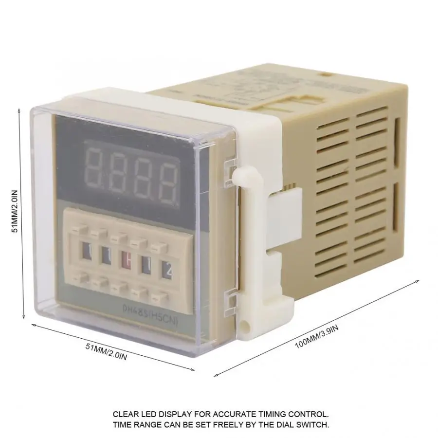 Твердотельное реле SSR 10DA/25DA/40DA DC контроль AC белый корпус Однофазное твердотельное