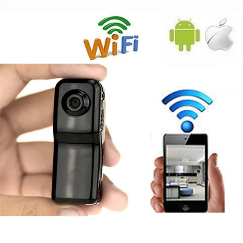 Новая wifi мини камера P2P IP Цифровая микро беспроводная видеокамера DV DVR Поддержка 32