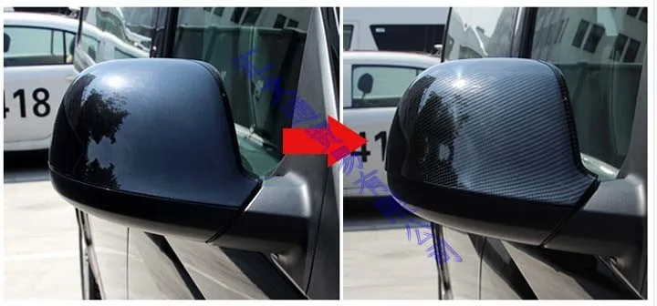 Чехол для зеркала заднего вида с отделкой из углеродного волокна смартфона (T6)