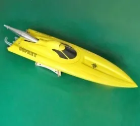 Гоночная лодка Osprey/ракетная лодка/бензиновая с двигателем Zenoah 26CC желтая|racing