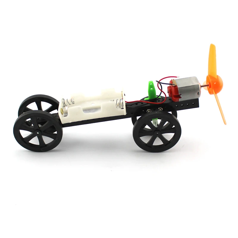 Модель электроэнергии ветра Feichao DIY модель штурмового пропеллера 4WD научный