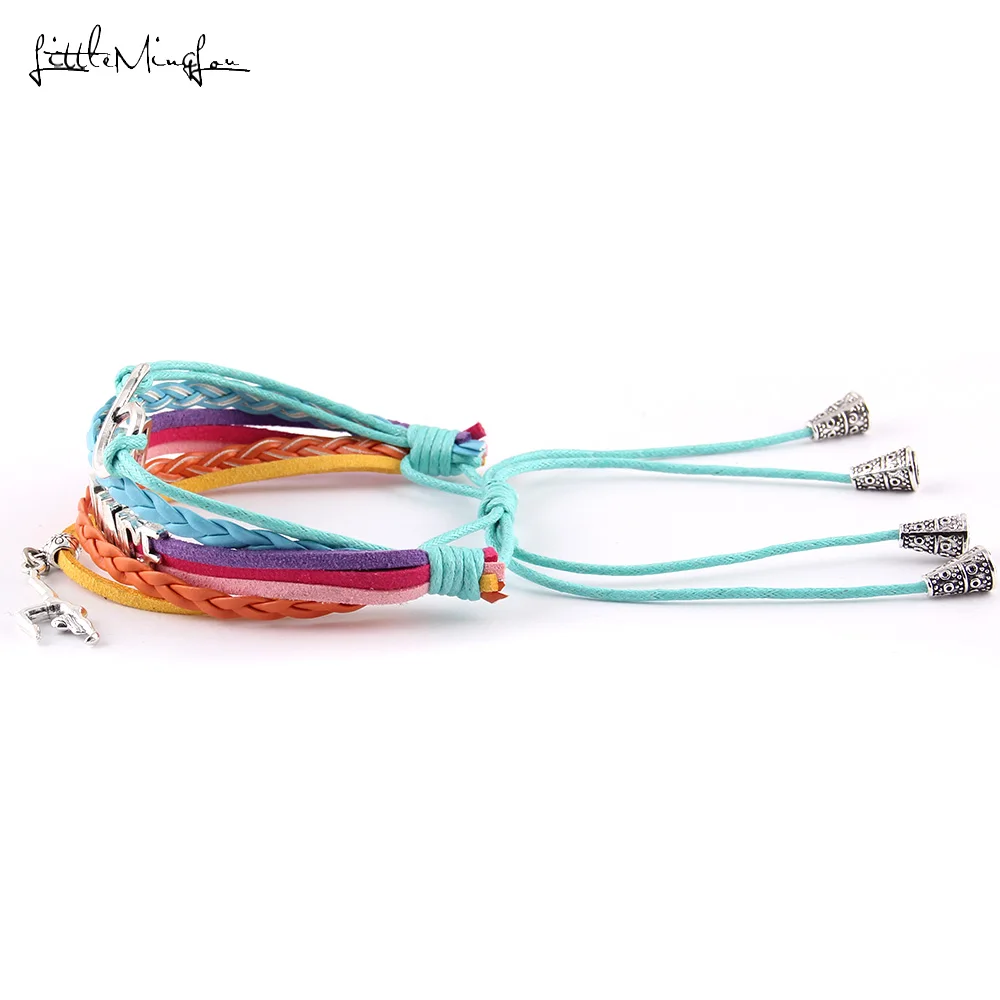 Маленькие MingLou полюс танцевальный браслет гимнастика Шарм Кожаный Регулируемый