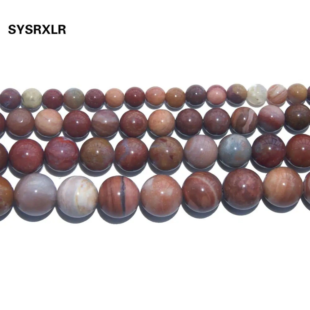 Круглые свободные шарики из натурального розового огорченного дерева для