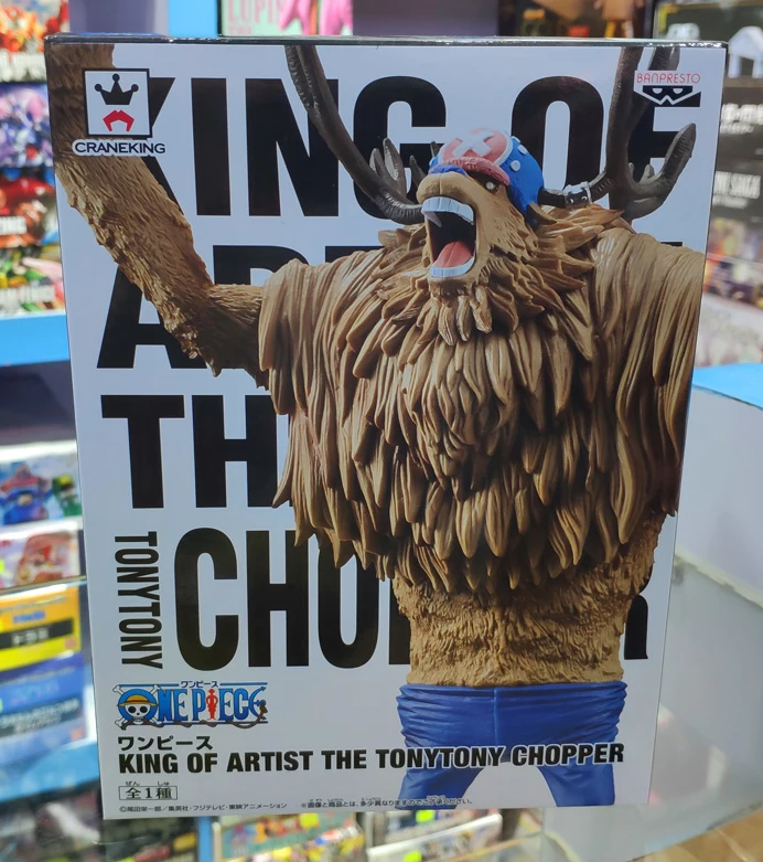 100% оригинал Banpresto KING OF ARTIST Коллекция Рисунок-Тони Чоппер из &quotONE PIECE&quot | Игрушки и