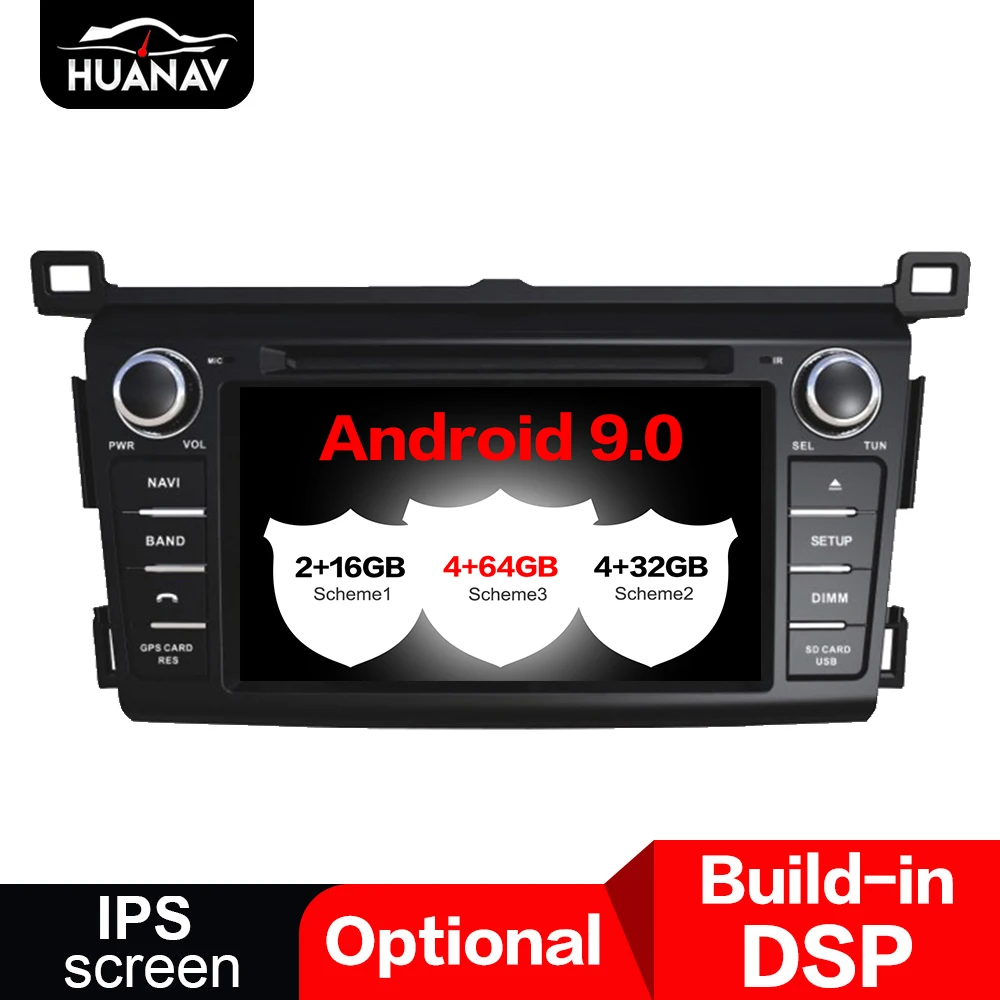 

Новейший автомобильный DVD-плеер на платформе Android 9,0, GPS-навигация для Toyota RAV4, 2013, 2015, 2014, автомагнитола, мультимедийный проигрыватель