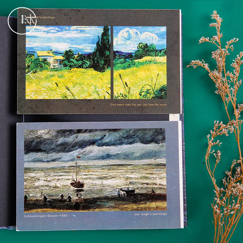 30 шт./компл. Van Gogh безграничная заботная открытка поздравительная подарок на день
