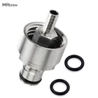 Колпачок из нержавеющей стали для газирования с зазубриной 516 дюйма, тип шарового замка, подходит для бутылок для безалкогольных напитков, для приготовления пива в домашних условиях