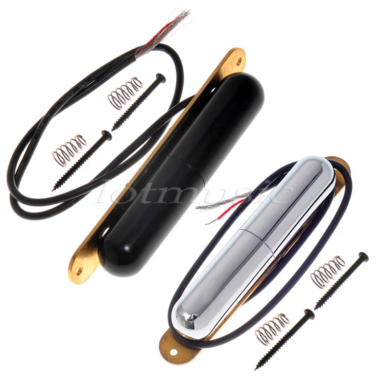 2 шт. хромированные и черные Фотоэлектрические трубки для электрогитары | Спорт