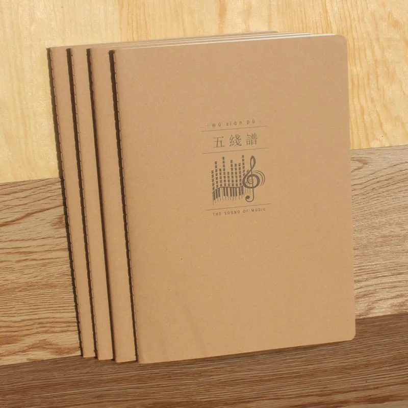 1 шт. 36 листов, креативная музыкальная книга, модная простая музыкальная записная книжка на фортепиано для студентов, практичная музыкальная книга для упражнений