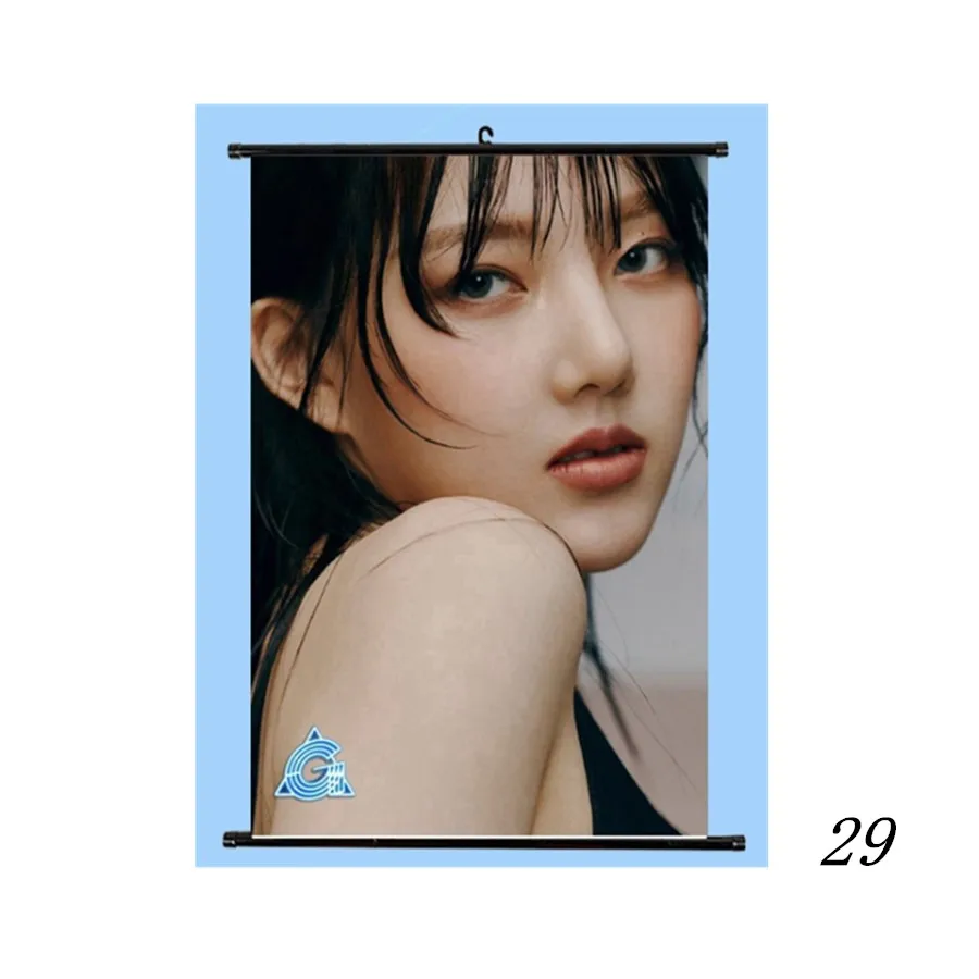 29 Kpop Gfriend членов повесить плакат вы Rin грех B мини прокрутки фотоальбом мкм J Ын ха дома любители украшения подарок - Цвет: 29
