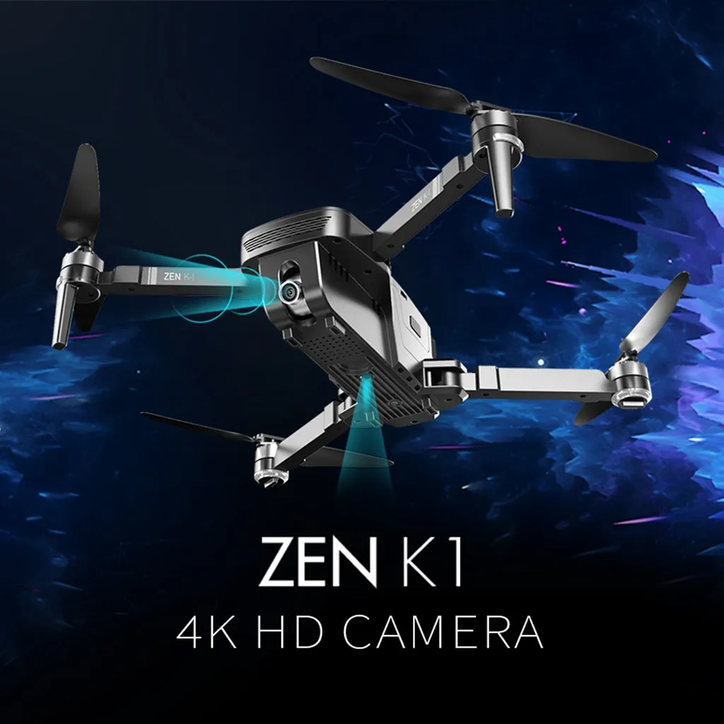 VISUO ZEN K1 gps 5G Wifi FPV 4K 720P двойная камера бесщеточный складной Радиоуправляемый Дрон