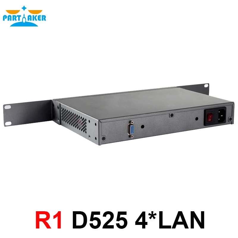 Сетевые серверы с D525 1 8 ГГц 2G Оперативная память 32G SSD Поддержка ROS RouterOS Mikrotik PFSense