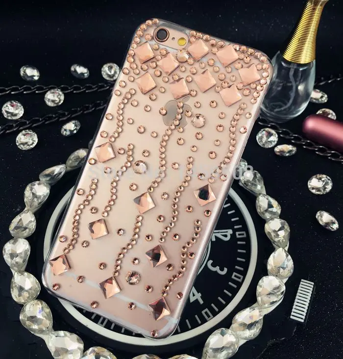 Для Xiaomi Hongmi Redmi Note 3 ручной работы волна Стразы чехол с кристаллом для телефона