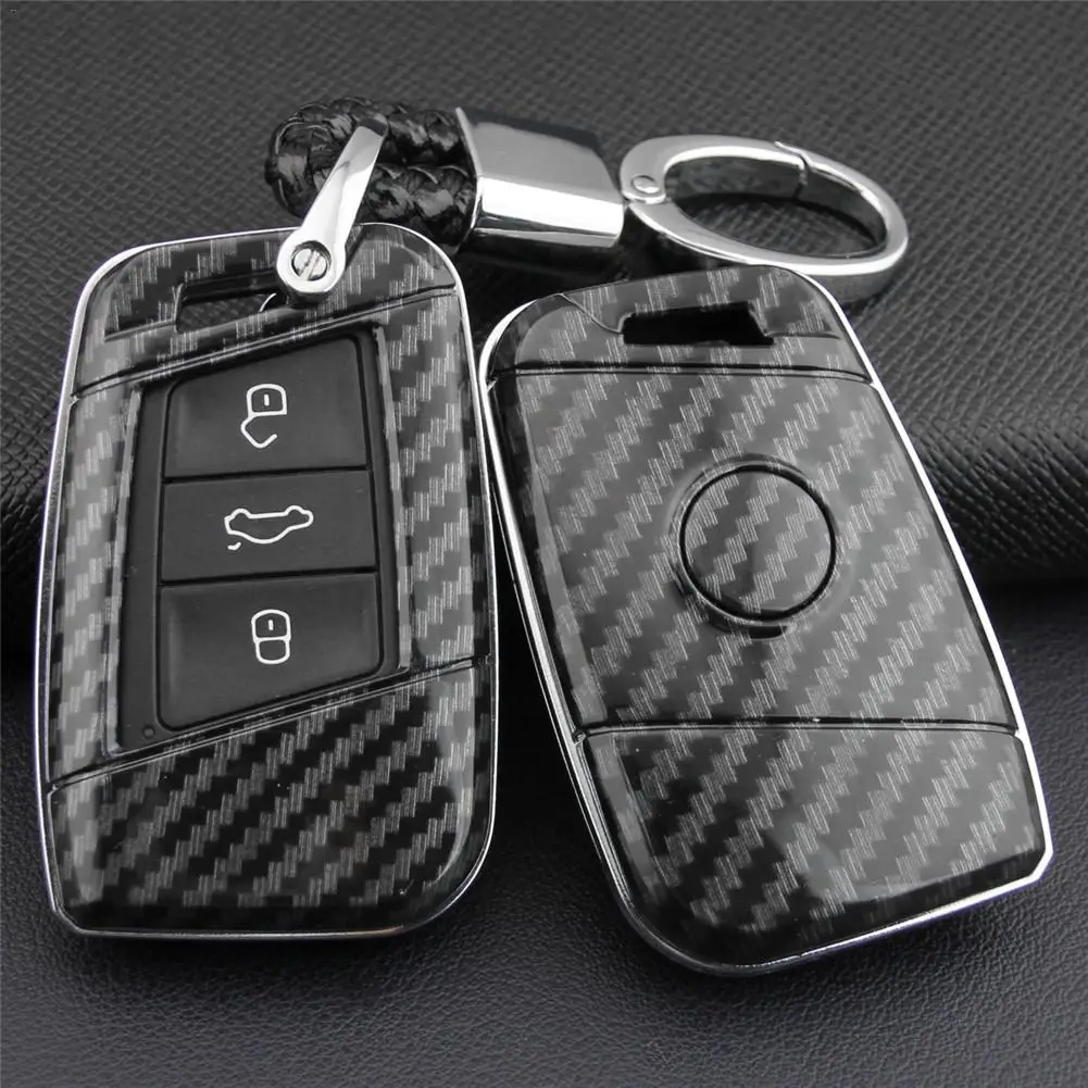 

Key Case Cover Fob Bag Holder ABS Hard Shell Parts For 2015-2019 Passat For 2017-2019 Arteon For 2018-2019 Atlas 2019-UP Jet