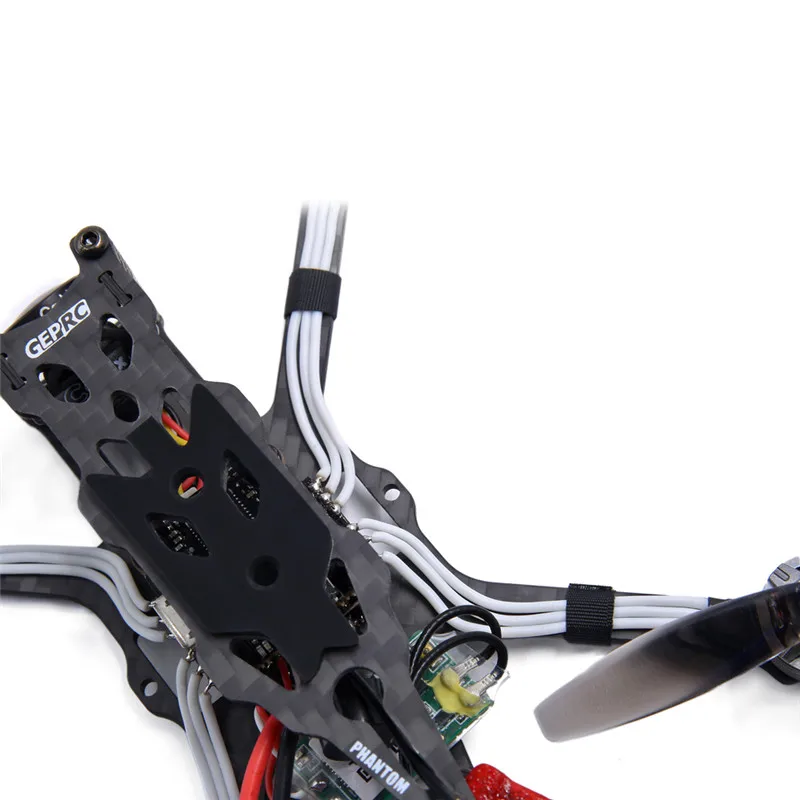 GEPRC PHANTOM зубочистка Фристайл 125 мм 2-4S FPV гоночный Дрон BNF/PNP F4 OSD 12A ESC 1103 мотор IRC Tramp RC модели