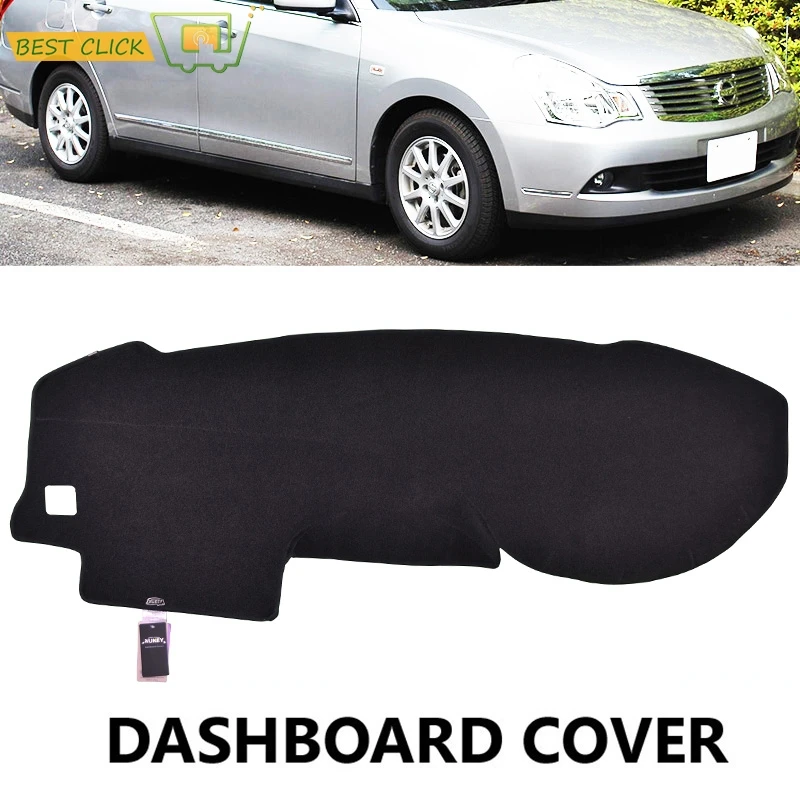 Чехол Xukey для приборной панели коврик Nissan Bluebird Sylphy Almera G11 2005 2010 2011 2012