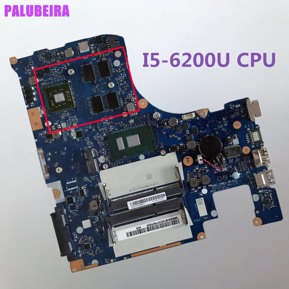 Материнская плата для ноутбука Lenovo 300 15ISK модель 5B20K38179 с процессором SR2EY DDR3