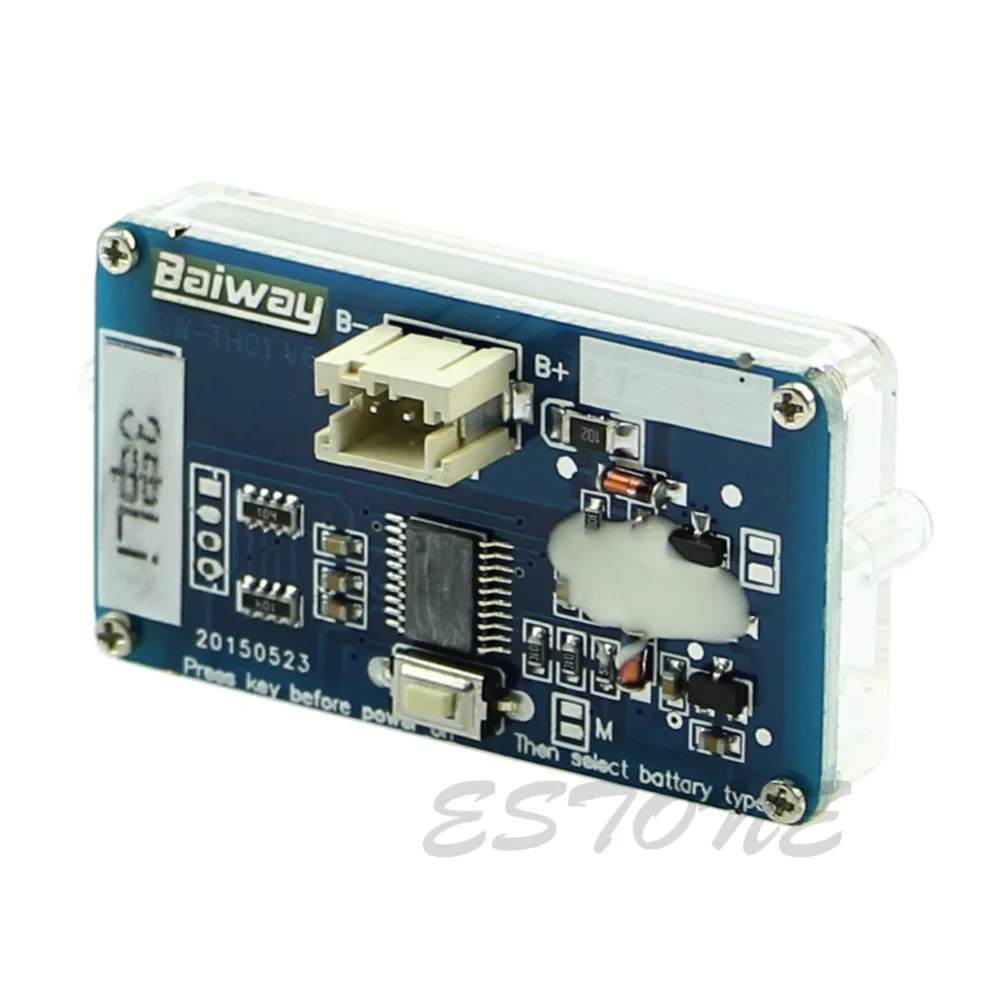 Тестер емкости батареи 12 в 24 48 автомобильные свинцово кислотные литиевые новые