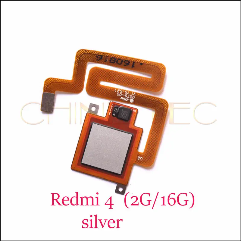 5 шт. для Xiaomi Redmi 4 2 ГБ/16 ГБ сканер отпечатков пальцев Сенсорный гибкий