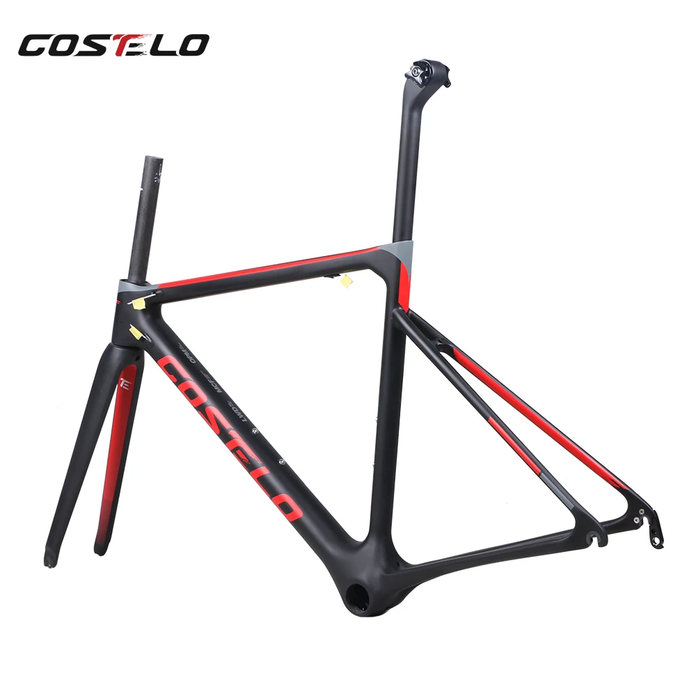 Новейший диск Costelo Speedmachine1.0 карбоновый дорожный велосипед велосипедный держатель для телефона Costelo велосипедная Рама Bicicleta карбоновая рама для велосипеда