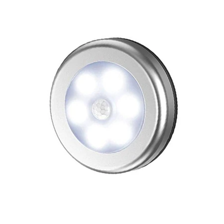 6led Беспроводной движения PIR Сенсор светильник светодиодный шкаф светильник светодиодный светильник с 3/6/7/10 светодиодный s батарея для шкаф Кухня светильник Инж - Цвет: 6led
