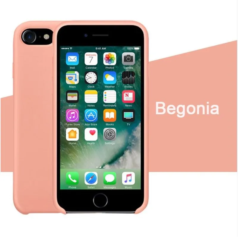 Flamingo Чехол для iPhone Xs MAX XR X чехол s для Apple iPhone 7 8 6 s Plus 5S SE официальный стиль силиконовый чехол с логотипом - Цвет: Flamingo
