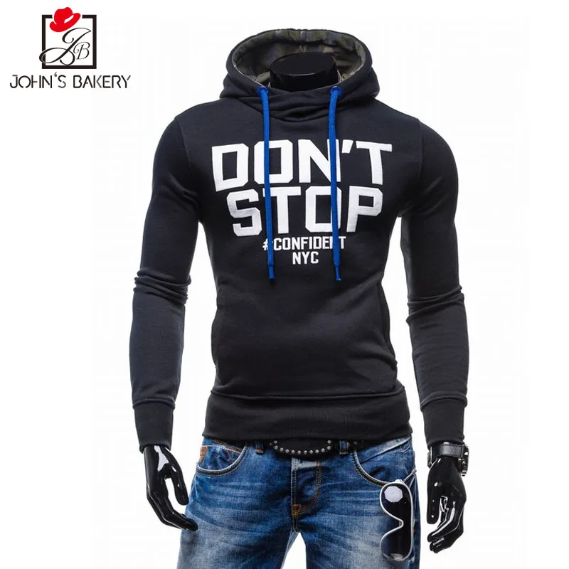 Новинка 2017 года модные толстовки с капюшоном брендовая Для мужчин печати свитер